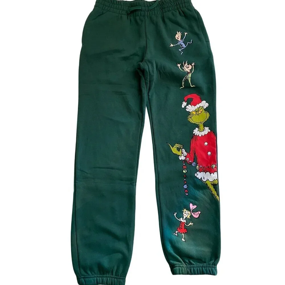 Target Kids' Dr. Seuss The Grinch Evergreen Fleece Graphic Sweatshirt & Pants